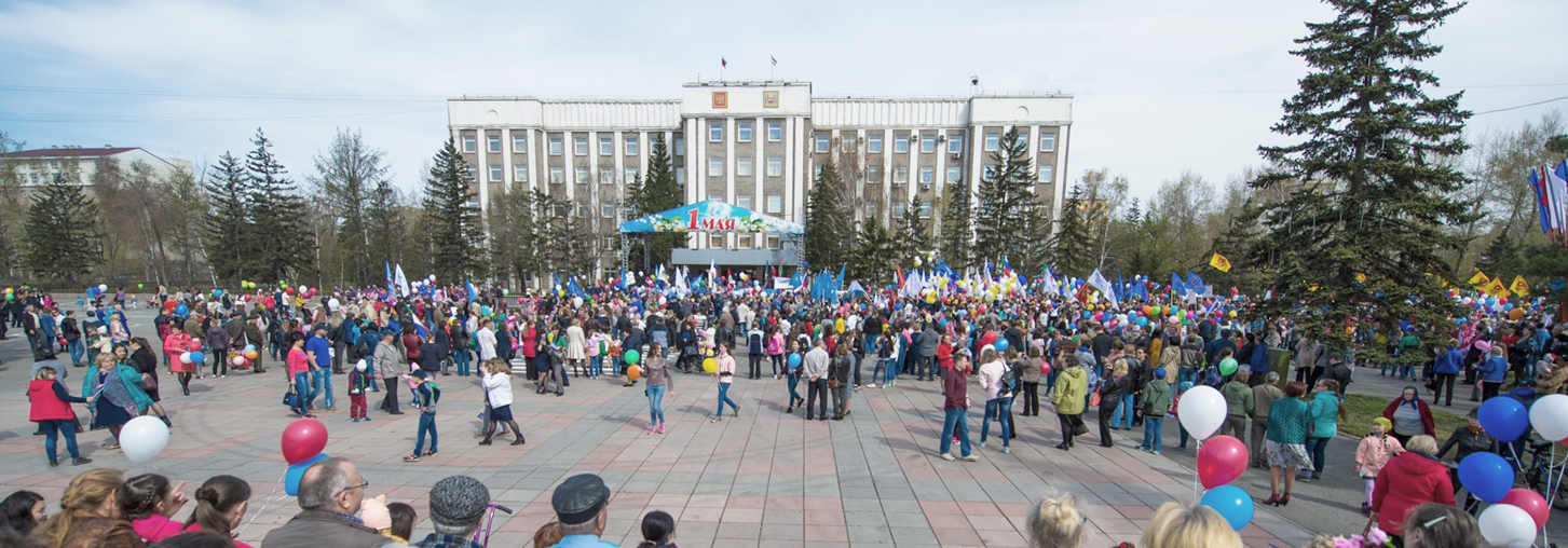 Центральная площадь Абакана